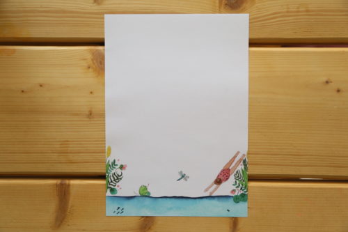 Briefpapier "Tag am See"