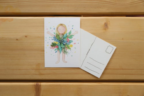 Postkarte – "Selbstliebe"